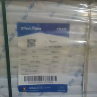 Papier offset/papier couché/papier non couché IP SUN 58g-140g pour l'impression, vente en gros pour usines d'impression, personnalisation pour l'impression de livres