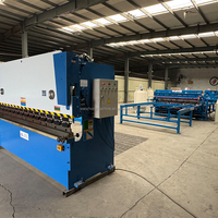 Ligne de contrôle CNC entièrement automatique et panneaux en treillis pour clôture d'alimentation en fil croisé Machine à souder Genre Machines de fabrication de treillis métallique