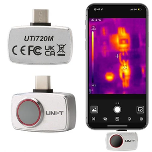 โมดูลกล้องถ่ายภาพความร้อนสำหรับสมาร์ทโฟน UNI-T UTi720M สำหรับระบบแอนดรอยด์ มีขนาดเล็กและพกพาสะดวก - Product Image 5