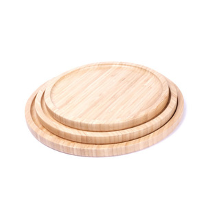Custom-made bamboo <b>trays</b>, <b>tea</b> <b>trays</b>, round carved bamboo fruit plates, dry <b>tea</b> cups, snack <b>trays</b> - Product Image 4