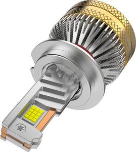 Super brillante bajo <span class=keywords><strong>precio</strong></span> T4 tres tubos de cobre 180W 6500K 18000LM H1 H7 H11 9005 H4 coche controlador externo Led faro para Auto - Product Image 3