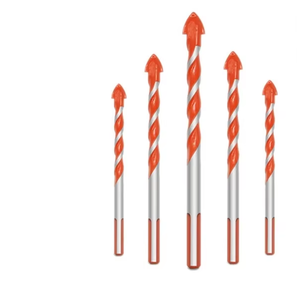 Kéo dài chữ thập tam giác khoan gạch thủy tinh xi măng Tường Gốm khoan hợp kim đa chức năng chiên bột Xoắn khoan - Product Image 1