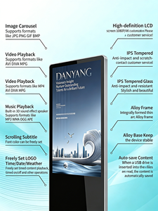 43 inç Duvara Monte Edilen Ağ Destekli Dijital Tabela - İşletmeler/Etkinlikler/Perakende/Promosyon için FHD Canlı Yayın Ekranı - Product Image 2