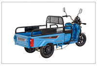 Nouveau tricycle électrique cargo à 3 roues pour adultes, certifié Meiyun CCC, batterie au plomb-acide, carrosserie ouverte, charge utile de 400 kg et autonomie de 50-70 km
