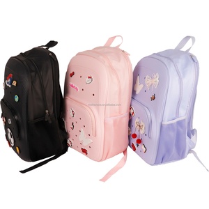 Mochilas Escolares Lindas para Niños, Impermeables y Antirrobo, Mochila de Verano con Cierre de Cremallera, Diseño Moderno con Patrón de Caramelos, EVA - Product Image 3