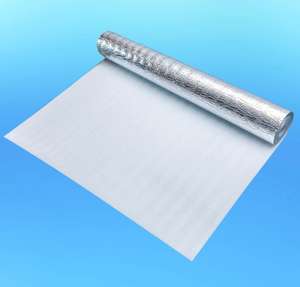 QIYAO Barrera radiante Aislamiento térmico Papel de aluminio Respaldo Aislamiento de piso resistente al calor para pisos y techos - Product Image 5