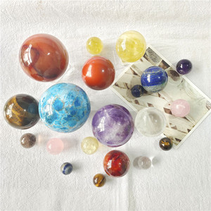 Boule de sphère de cristal de quartz à mélange naturel boules de cristal de quartz de guérison spirituelle pour les pièces de décoration de mariage à la maison vente en gros - Product Image 6