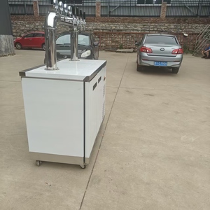 Carrito dispensador de <span class=keywords><strong>cerveza</strong></span> de 120L de grado restaurante con ruedas (acero inoxidable) - Product Image 2