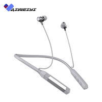 MZ-91 Harga Pabrik Earphone Neckband dengan Peringatan Getaran Earbud Magnetik Headset Nirkabel untuk Panggilan Telepon dan Musik