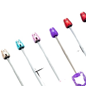 ปากกาลูกลื่นประดับลูกปัด DIY พร้อมเพชรระยิบระยับ ดีไซน์ลายดาวหลากสี ของขวัญงานฝีมือสร้างสรรค์สำหรับทุกวัย - Product Image 2