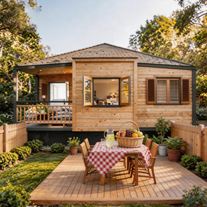 Case Container da 20ft e 40ft con <span class=keywords><strong>3</strong></span> Camere da Letto, Casa di Lusso Pieghevole da 40ft, Casa Container Prefabbricata Modulare Espandibile - Product Image 2