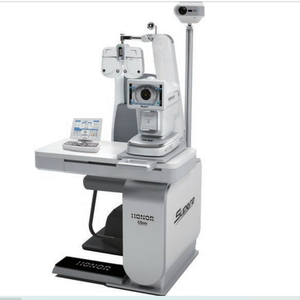 Chaise d'unité ophtalmique pour examen <span class=keywords><strong>de</strong></span> la réfraction et table combinée, système complet d'examen oculaire pour les cliniques ophtalmologiques - Product Image 5