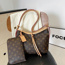 Bolsos de Mano de Lujo para Mujer, Elegantes Bolsos de Hombro de Cuero PU Estampado, Diseño Clásico, Bolso Tote para Uso Diario, para Boutiques - Product Image 3