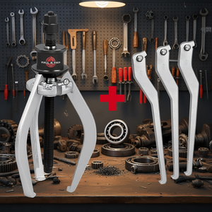 Gear Puller Set With 3 Replacement Hooks For <b>Bearing</b> <b>Removal</b> And Mechanical Repair <b>Tools</b> - Product Image 3