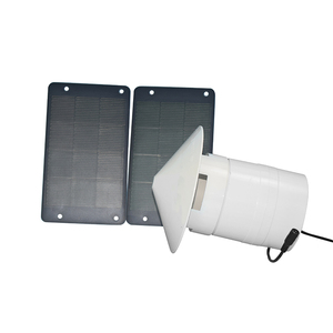 Ventilador de Extracción <span class=keywords><strong>Solar</strong></span> para Techo, <span class=keywords><strong>Tubo</strong></span> de ABS, Ventilador de Ventilación de 12v para Exteriores del Hogar - Product Image 3