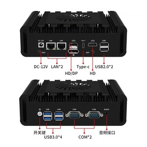 13th Gen công nghiệp Mini PC Core I7 13620H i5 13420H 2-com cổng Dual Lan 2xhd dp Quad Hiển thị Mini Máy Trạm máy tính 4 gam - Product Image 2