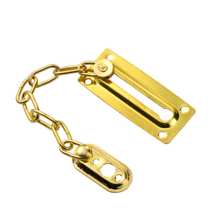 Chaîne de sécurité antivol en or pour porte, à fixation murale, Wenzhou Platinum Link, pour lieux commerciaux - Product Image 5