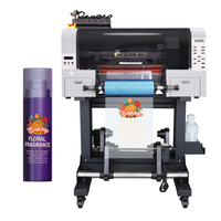 Graphking Imprimante d'autocollants Uv Dtf A3 30cm à opération simple avec Xp600/i3200 HeadAll in One Uv Dtf Glass Cups