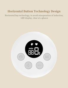 Nouveau tire-lait électrique double intelligent intégré 2026 <span class=keywords><strong>S12A</strong></span> avec écran LCD et 3 modes, 12 niveaux de pompage pour l'alimentation de bébé - Product Image 5