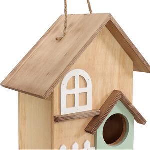 Toptan üreme kutusu kaliteli minik kuş evleri kuşlar gıda evi ahşap kuş evleri kuşlar ev ahşap - Product Image 4