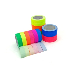 <span class=keywords><strong>Ruban</strong></span> adhésif fluorescent réactif aux UV et à la lumière noire, <span class=keywords><strong>ruban</strong></span> gaffer néon pour fêtes, scènes, caméras, art et artisanat - Product Image 4