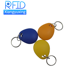 Waterproof ABS UID programmable regrabablede rfid keychain key fob tag for ACCESS control touchless - Product Image 3
