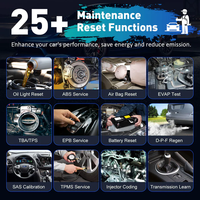 CGSULIT SC880 A1 modèle 2023 Auto OBD2 outils de diagnostic moteur OBD2 Scanner avec mise à jour gratuite pour le codeur et le lecteur de véhicule pour les voitures
