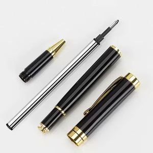 Hot Sale Luxury Metal Advertising <b>Pens</b> Ball Point <b>Pen</b> <b>Refill</b> Gift Set Personalized Laser Logo Engraved Print - Product Image 2