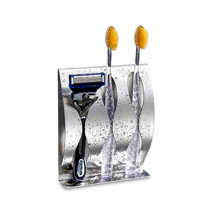 Nouvelle arrivée Pratique Salle De Bain Étanche En Acier Inoxydable Fixé Au Mur Support de <span class=keywords><strong>Brosse</strong></span> <span class=keywords><strong>À</strong></span> Dents - Product Image 1