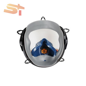 Pelindung Wajah Filter Visor Fighter Escape Full Oxygen Game Organic Respiratory Face Proof <span class=keywords><strong>Fire</strong></span> Department <span class=keywords><strong>Breathing</strong></span> Masks - Product Image 2