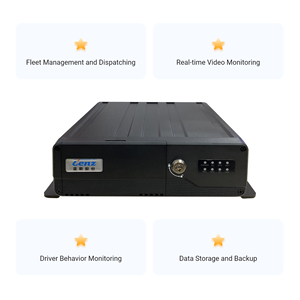 ชุดกล้องติดรถยนต์8ช่อง1080P ระบบ <span class=keywords><strong>mdvr</strong></span> GPS ระบบกล้อง WiFi 4G DVR มือถือ - Product Image 1