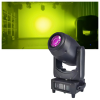Projecteur LED 300W BSW 3-en-1 Beam Spot Wash à tête mobile DMX512 avec zoom, lumière de scène hybride pour concert, DJ, club, mariage