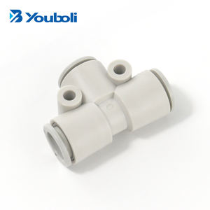YOUBOLI SMC tipo KQ2T serie a tre vie rapido giunto riduttore di buona qualità prezzo competitivo uguale diametro del cilindro raccordi per tubi - Product Image 5
