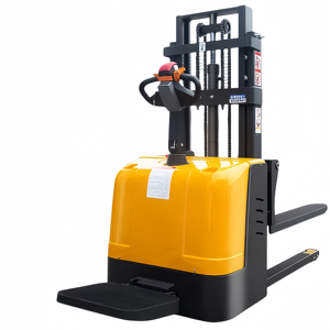 Carrello Elevatore Elettrico Semovente con Braccio per Scaffalature da Magazzino, Portata 2000kg, Altezza di Sollevamento 3m-<span class=keywords><strong>5m</strong></span> - Offerta Speciale - Product Image 5