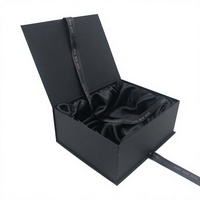 Boîte cadeau magnétique en carton rigide de luxe personnalisée avec ruban et doublure en satin pour chaussures, vêtements, cadeaux, artisanat, faible MOQ, directement de l'usine