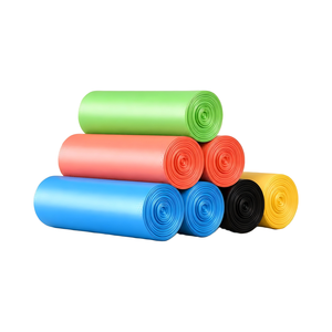 Bolsa de Plástico HDPE Desechable de Grado Alimenticio en Rollo, Tipo Camiseta, con Puntos de Rotura, para Supermercados y Tiendas Minoristas - Product Image 1