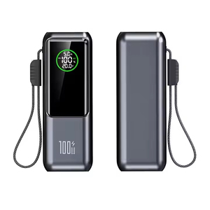 Banco de Energía de 100W con Carga Súper Rápida, 20000mAh, Cargador Súper Rápido de 100W con Cable Integrado para Portátiles, Teléfonos Móviles - Product Image 6