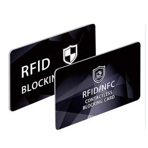 Personnalisé E-bouclier ScanBlock NFC <span class=keywords><strong>Sans</strong></span> <span class=keywords><strong>Contact</strong></span> RFID <span class=keywords><strong>Carte</strong></span> De Blocage RFID Cartes De Crédit Bouclier <span class=keywords><strong>Protection</strong></span> - Product Image 6
