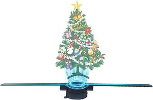 3D Hologram Fan 42cm HD LED <strong>Projector</strong> WiFi Animated Holographic Display 1200cd Brightness 176 Viewing Angle For Business - Product Image 2