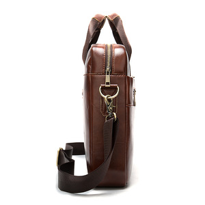 Maletín Portátil Impermeable de Cuero PU para Hombre, Personalizado de Fábrica, Gran Capacidad, para Laptop, Negocios, Oficina - Product Image 5