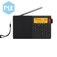 Radio portable pleine bande MLK D-808 AM/FM/SW/MW SSB avec son stéréo profond D-808