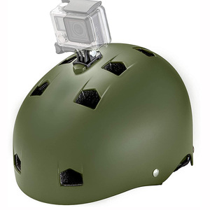 หมวกกันน็อคปั่นจักรยานสีเทาและสีเขียวทหารระบายอากาศได้ 16-20 ช่องระบายอากาศสำหรับทุกเพศทุกวัยหมวกกันน็อคกีฬาจักรยานเสือภูเขาทุกพื้นที่ - Product Image 3