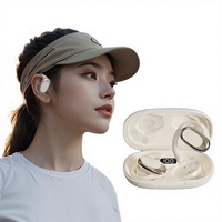 Nouveau Casque sans Fil 526y 2025 à Conduction Osseuse 5.4 avec Annulation Active du Bruit (ANC), Commande Vocale et Étanchéité Quotidienne