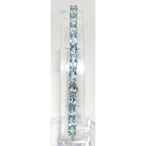 Scivolamento. 925 in argento Sterling e acquamarina - Product Image 2