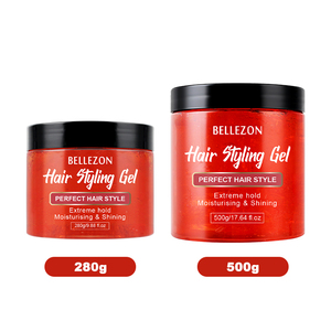 Gel coiffant pour cheveux, obtient des coiffures naturelles élégantes, définit les boucles, tenue extra forte, gel coiffant pour cheveux roux - Product Image 6