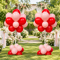 Colonne de ballons autoportante pour décoration de fête, mariage, anniversaire, événement, entrée, cérémonie, allée, toile de fond, support de ballons, vente en gros