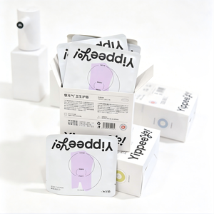 Serviettes hygiéniques <span class=keywords><strong>ultra</strong></span>-fines jour et nuit Yippeeyo, absorbantes, respirantes et anti-fuites, emballées individuellement - Product Image 2