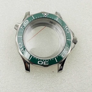 Nouveaux accessoires de montre en acier inoxydable de 42 mm avec boîtier NH35, montre de plongée, lunette en céramique, mouvement NH36/NH35/4R 35/4R36, diamètre du boîtier - Product Image 1