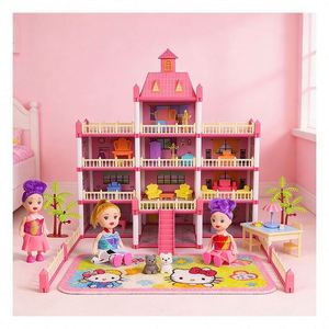 Puppy <b>Kitchen</b> Toys Set for Kids Unisex <b>Plastic</b> Balcony <b>Play</b> Set - Product Image 1