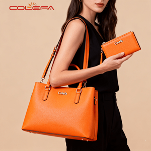 Borse da <span class=keywords><strong>donna</strong></span> con marchio arancione Colefa grandi borse da <span class=keywords><strong>donna</strong></span> universitarie grandi borse da <span class=keywords><strong>donna</strong></span> con Logo - Product Image 2